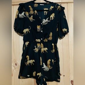 Black Jaguar romper